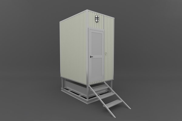 prefabricated toilets uae